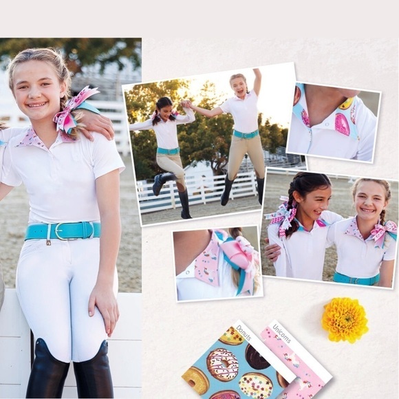 Romfh Girls Long Sleeve Show Shirt Size S - Picture 2 of 8